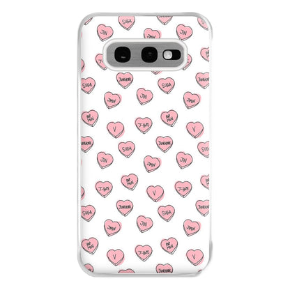 K-Pop Band Hearts Phone Case for Galaxy S10e