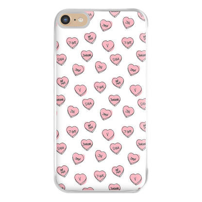 K-Pop Band Hearts Phone Case for iPhone 6 Plus / 7 Plus / 8 Plus