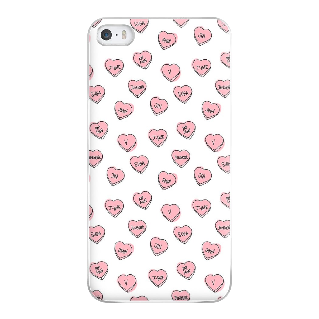 K-Pop Band Hearts Phone Case for iPhone 5 / 5s / SE 2016