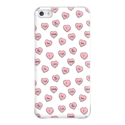 K-Pop Band Hearts Phone Case for iPhone 5 / 5s / SE 2016