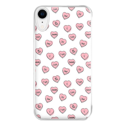 K-Pop Band Hearts Phone Case for iPhone XR