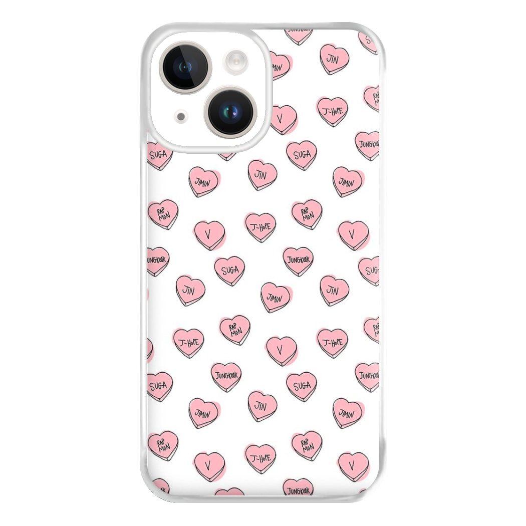 K-Pop Band Hearts Phone Case for iPhone 14