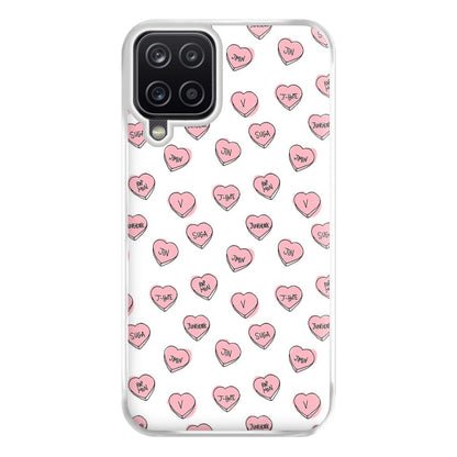 K-Pop Band Hearts Phone Case for Galaxy A12