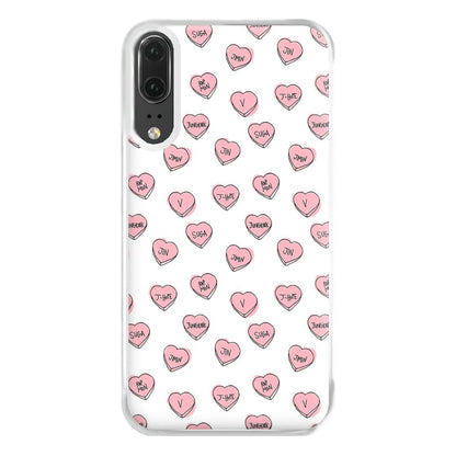 K-Pop Band Hearts Phone Case for Huawei P20