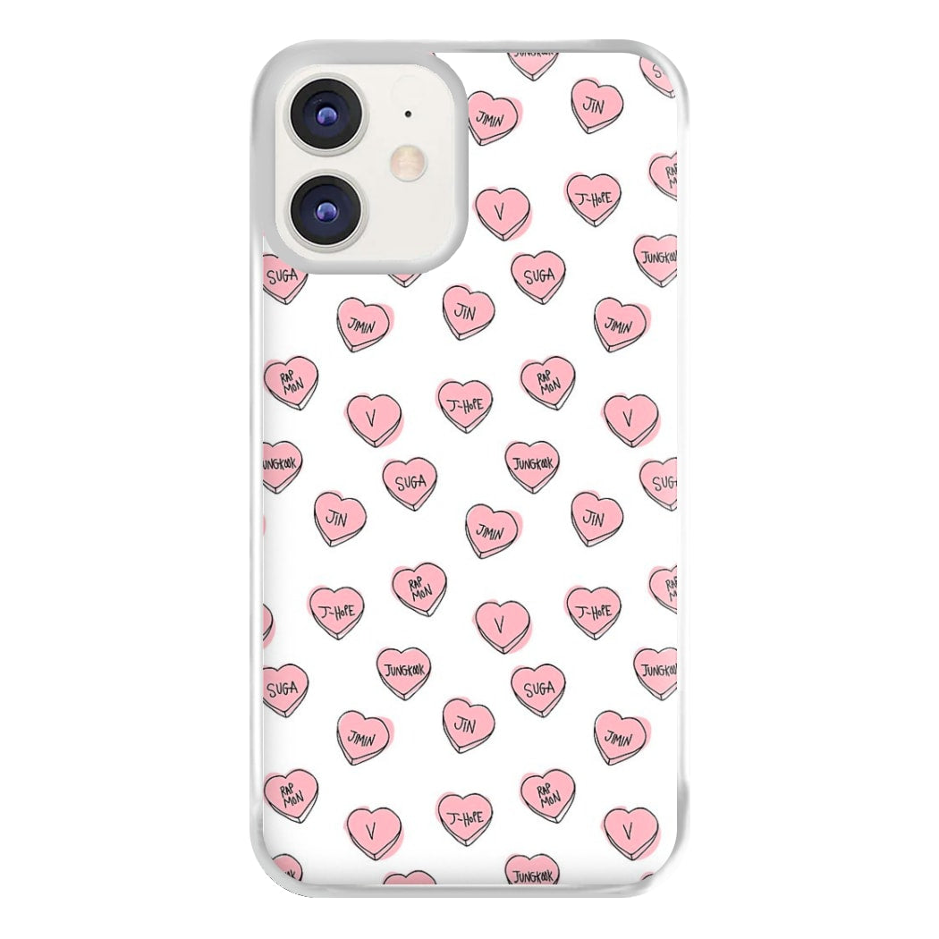 K-Pop Band Hearts Phone Case for iPhone 12 / 12 Pro