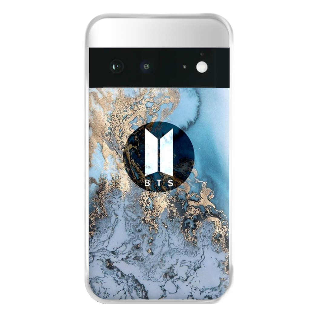 K-Pop Band Logo Marble Phone Case for Google Pixel 6a