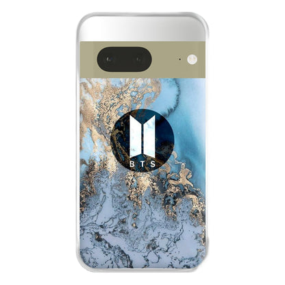 K-Pop Band Logo Marble Phone Case for Google Pixel 7a