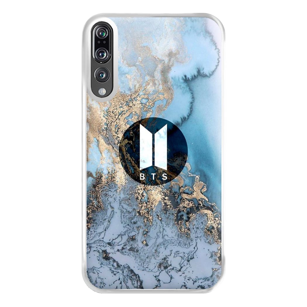 K-Pop Band Logo Marble Phone Case for Huawei P20 Pro