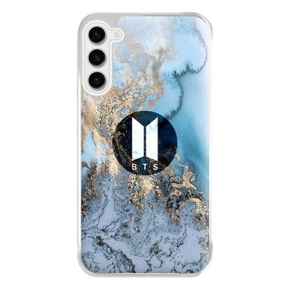 K-Pop Band Logo Marble Phone Case for Galaxy S23FE