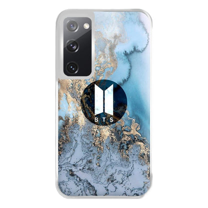 K-Pop Band Logo Marble Phone Case for Galaxy S20FE