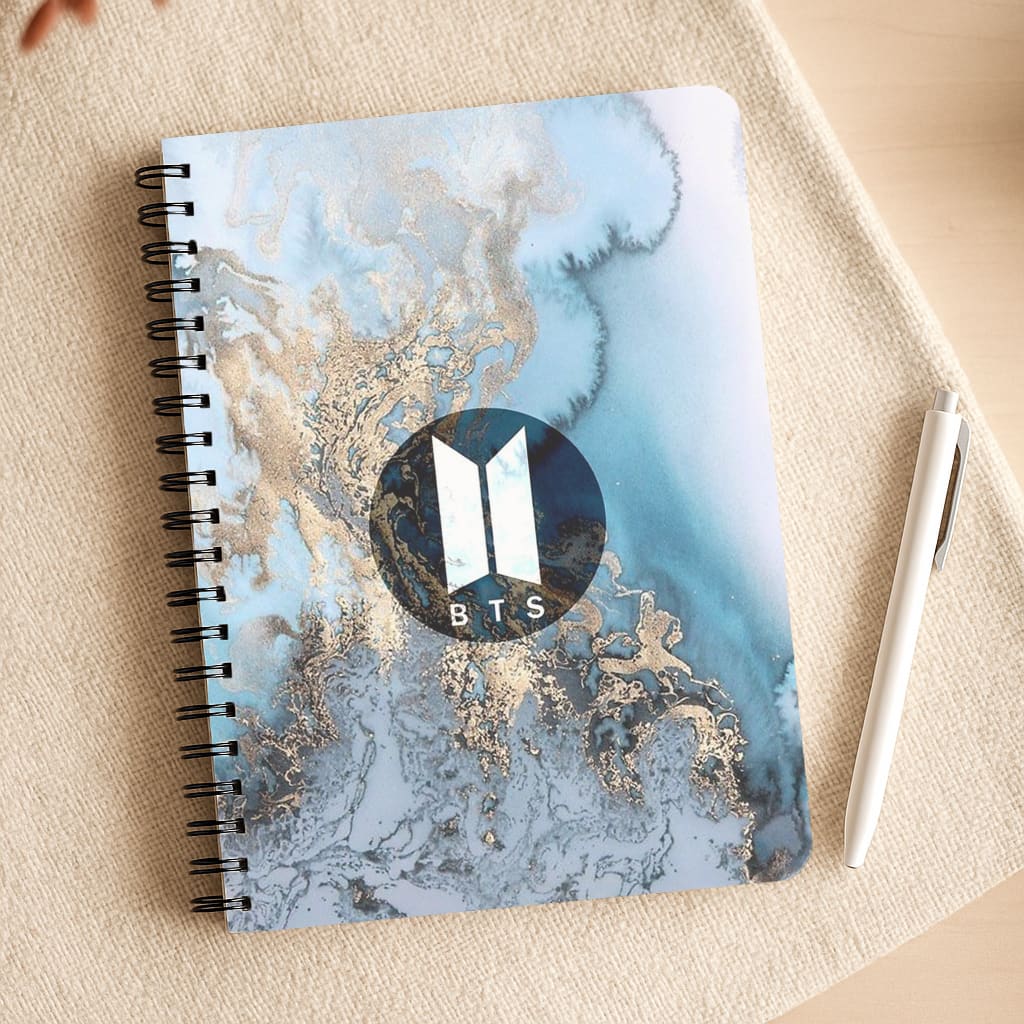 K-Pop Band Logo Marble Notepad