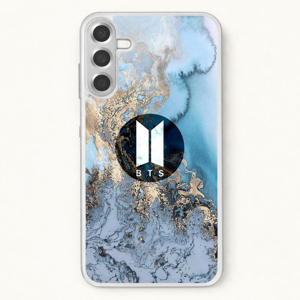 K-Pop Band Logo Marble Phone Case for Galaxy A57