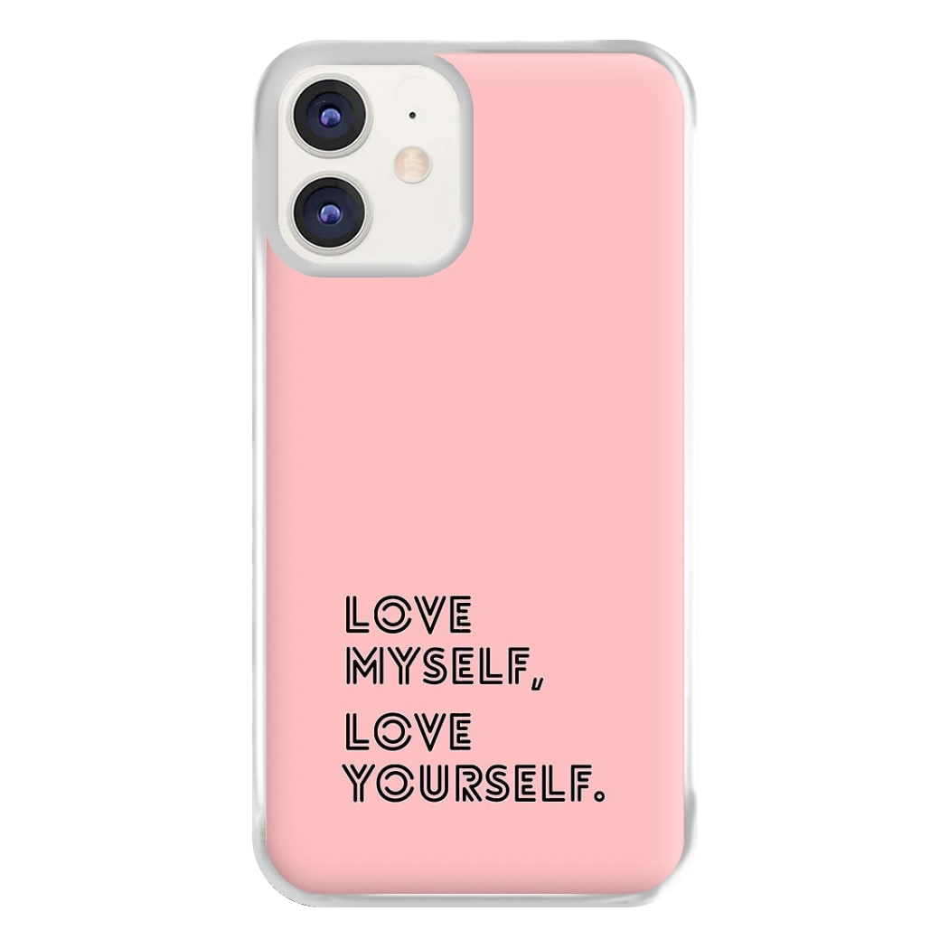 Love Myself, Love Yourself K-Pop Band Phone Case for iPhone 11