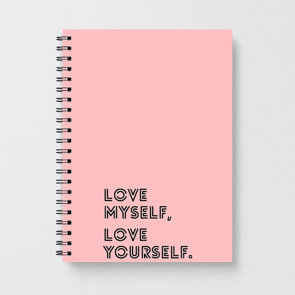 Love Myself, Love Yourself K-Pop Band Notebook