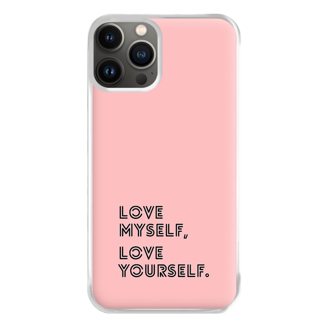 Love Myself, Love Yourself K-Pop Band Phone Case for iPhone 11 Pro Max