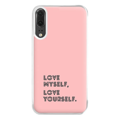 Love Myself, Love Yourself K-Pop Band Phone Case for Huawei P20