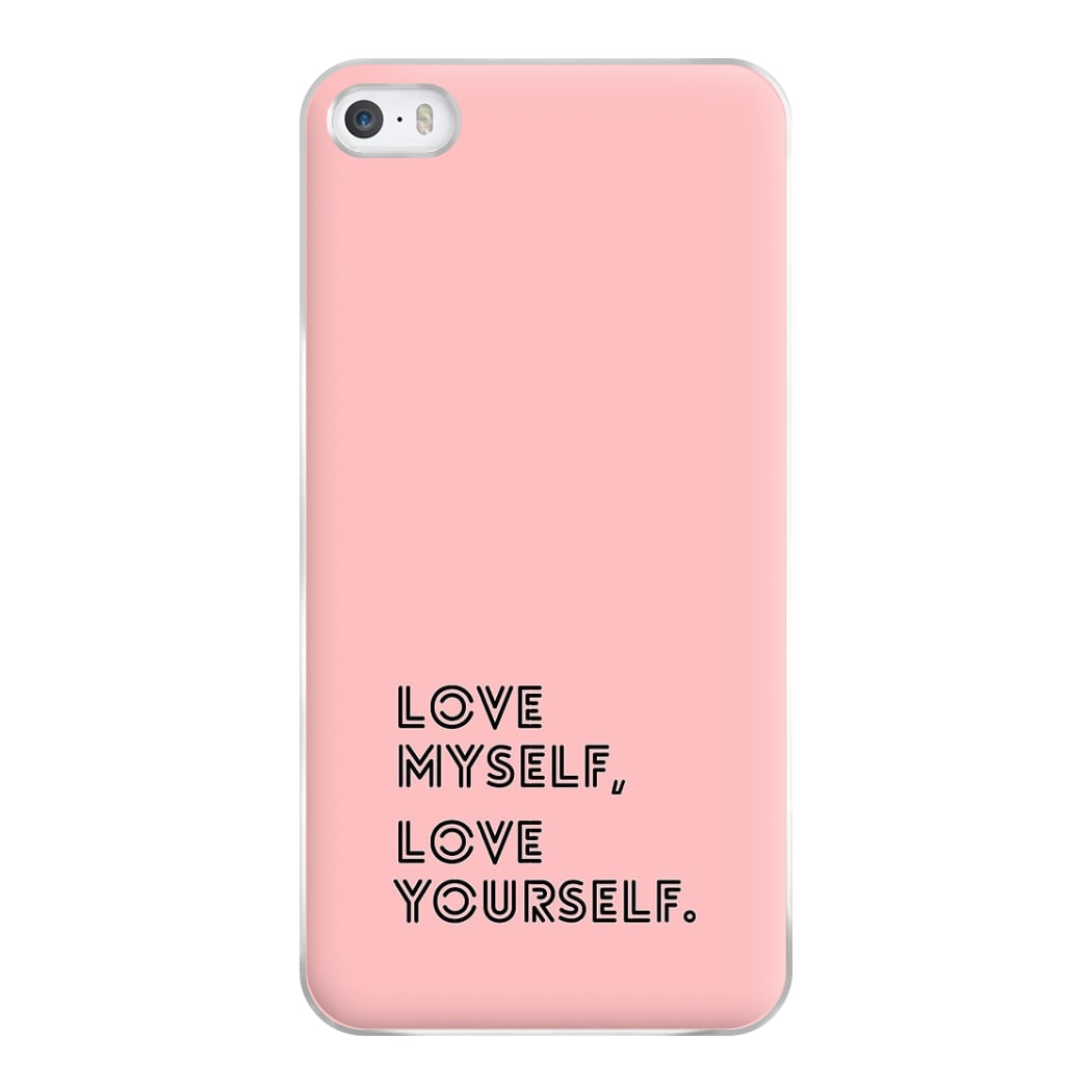 Love Myself, Love Yourself K-Pop Band Phone Case for iPhone 5 / 5s / SE 2016