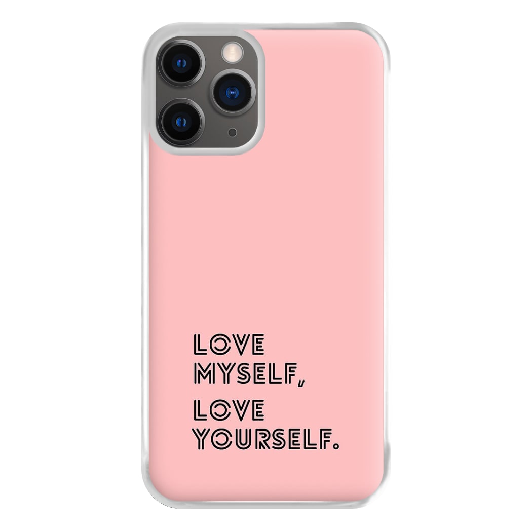 Love Myself, Love Yourself K-Pop Band Phone Case for iPhone 12 Pro Max