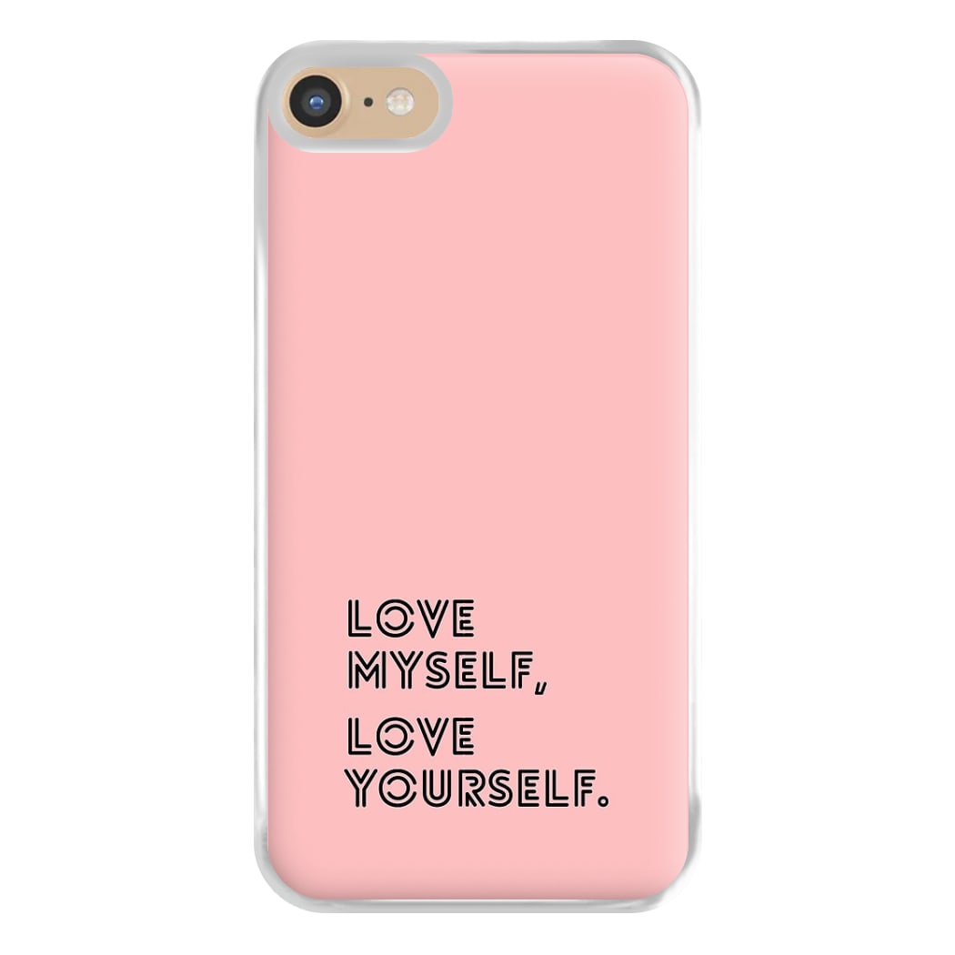 Love Myself, Love Yourself K-Pop Band Phone Case for iPhone 6 / 7 / 8 / SE