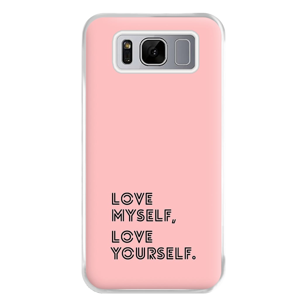 Love Myself, Love Yourself K-Pop Band Phone Case for Galaxy S8 Plus