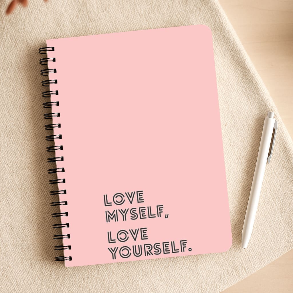 Love Myself, Love Yourself K-Pop Band Notepad