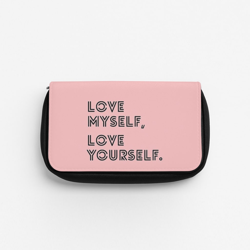 Love Myself, Love Yourself K-Pop Band Pencil Case