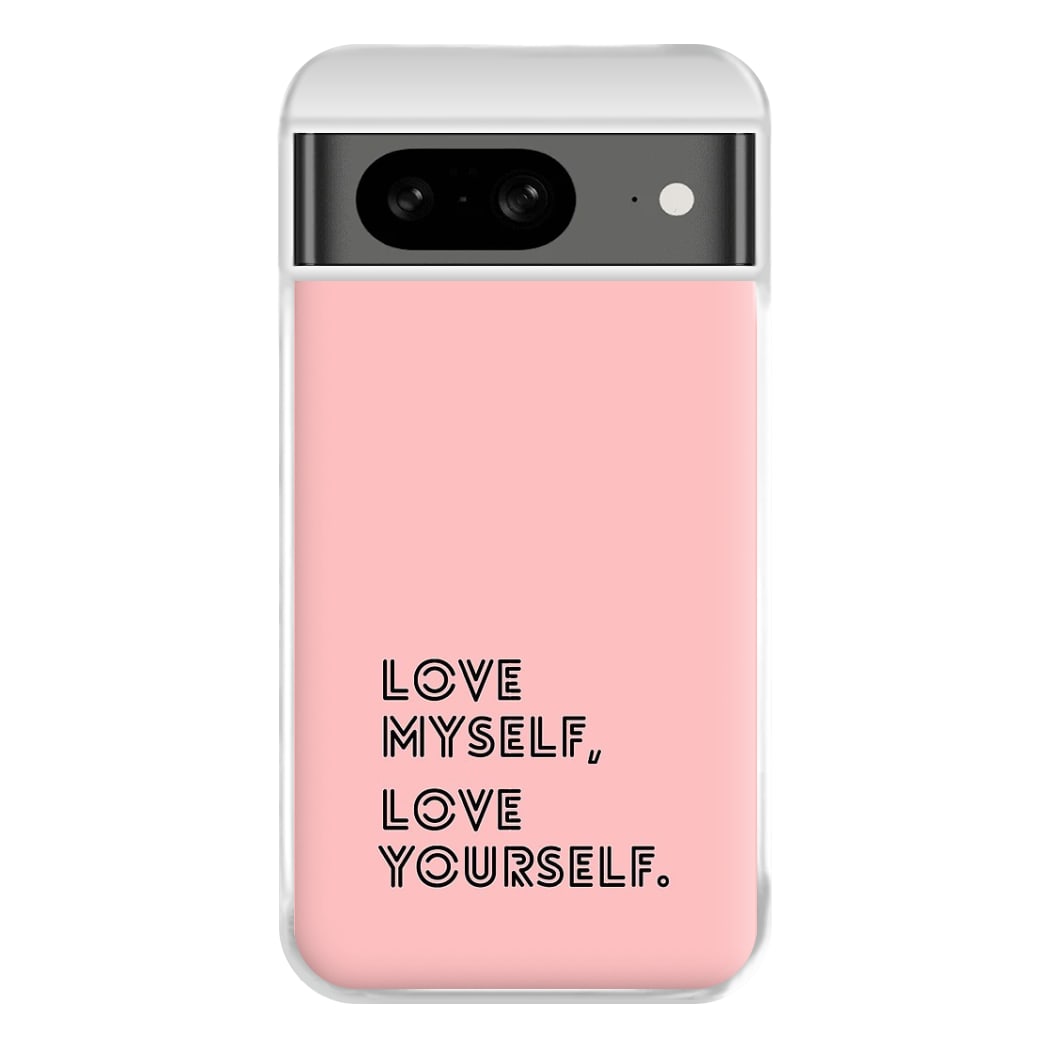 Love Myself, Love Yourself K-Pop Band Phone Case for Google Pixel 8