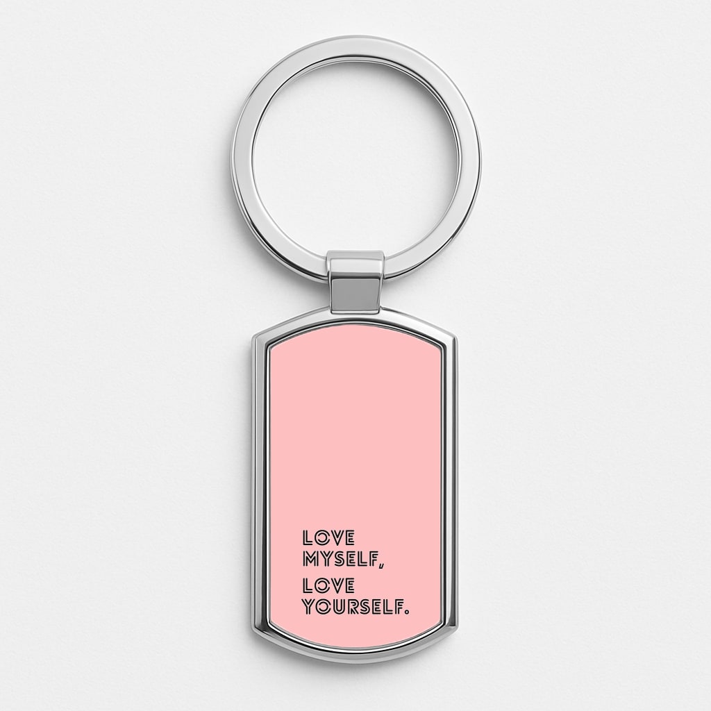 Love Myself, Love Yourself K-Pop Band Luxury Keyring