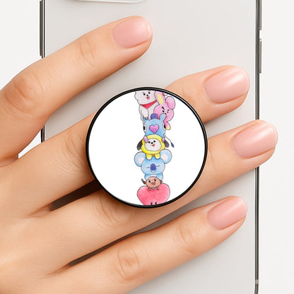 K-Pop Band BT21 Drawing Phone Grip