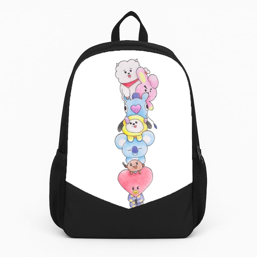 K-Pop Band BT21 Drawing Backpack