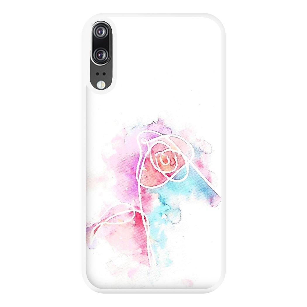 K-Pop Band Love Yourself Watercolour Painting Phone Case for Huawei P20