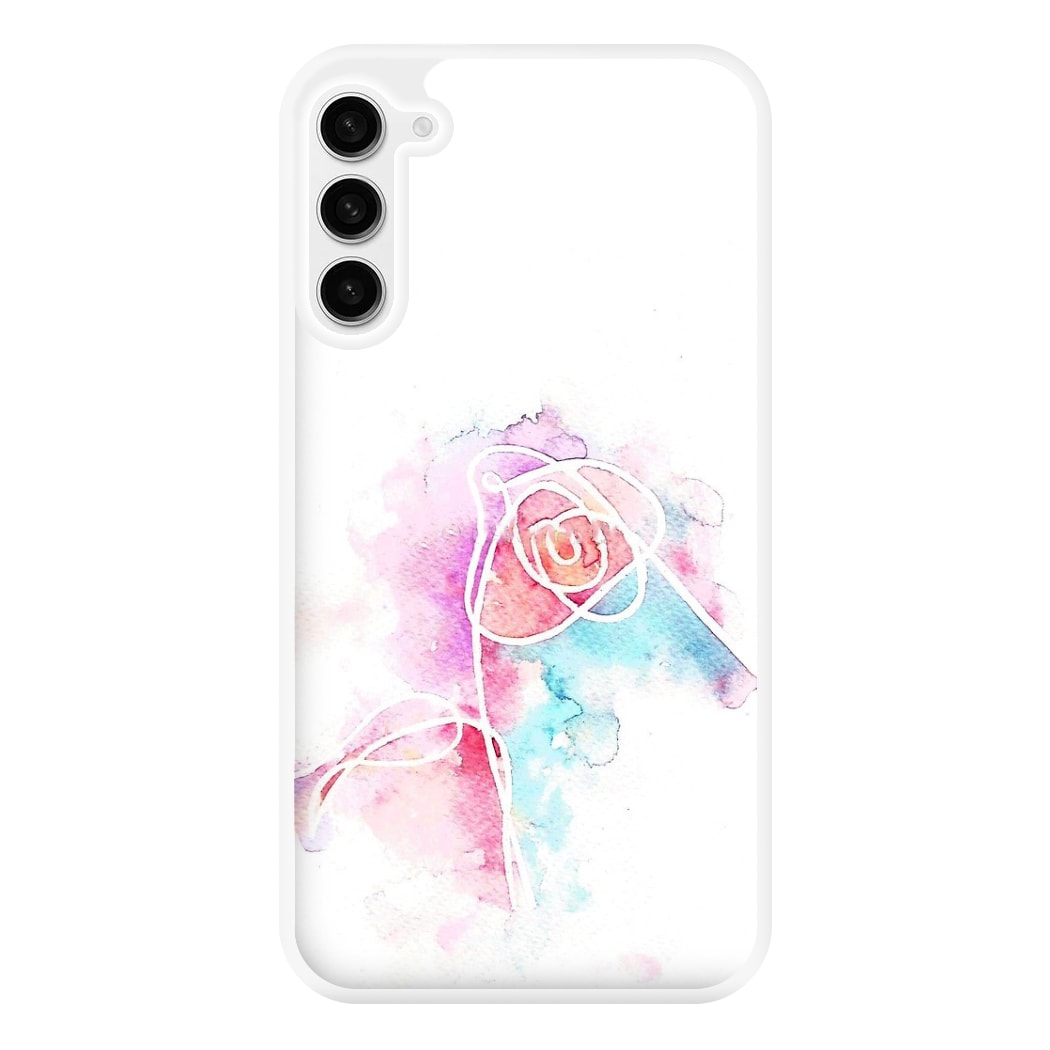 K-Pop Band Love Yourself Watercolour Painting Phone Case for Galaxy S23FE