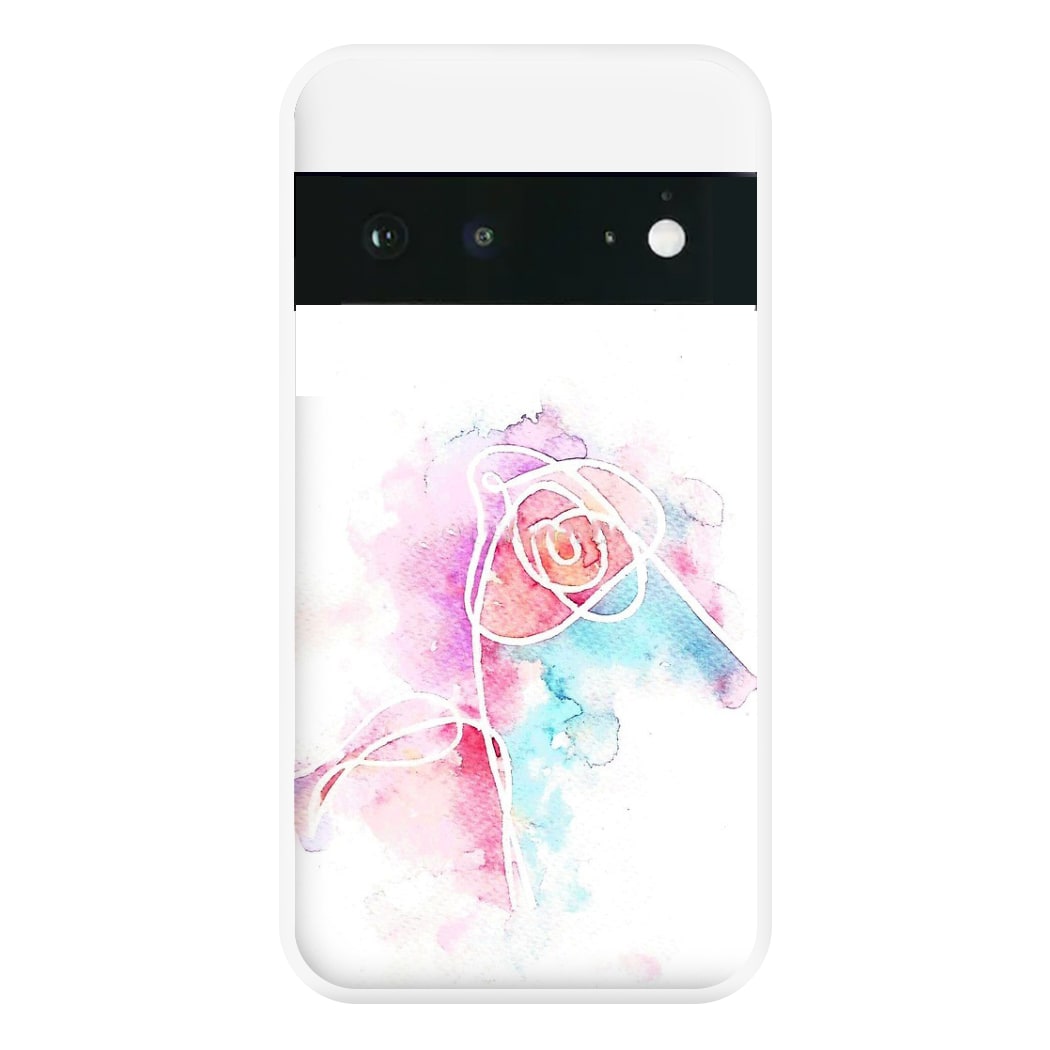 K-Pop Band Love Yourself Watercolour Painting Phone Case for Google Pixel 6a