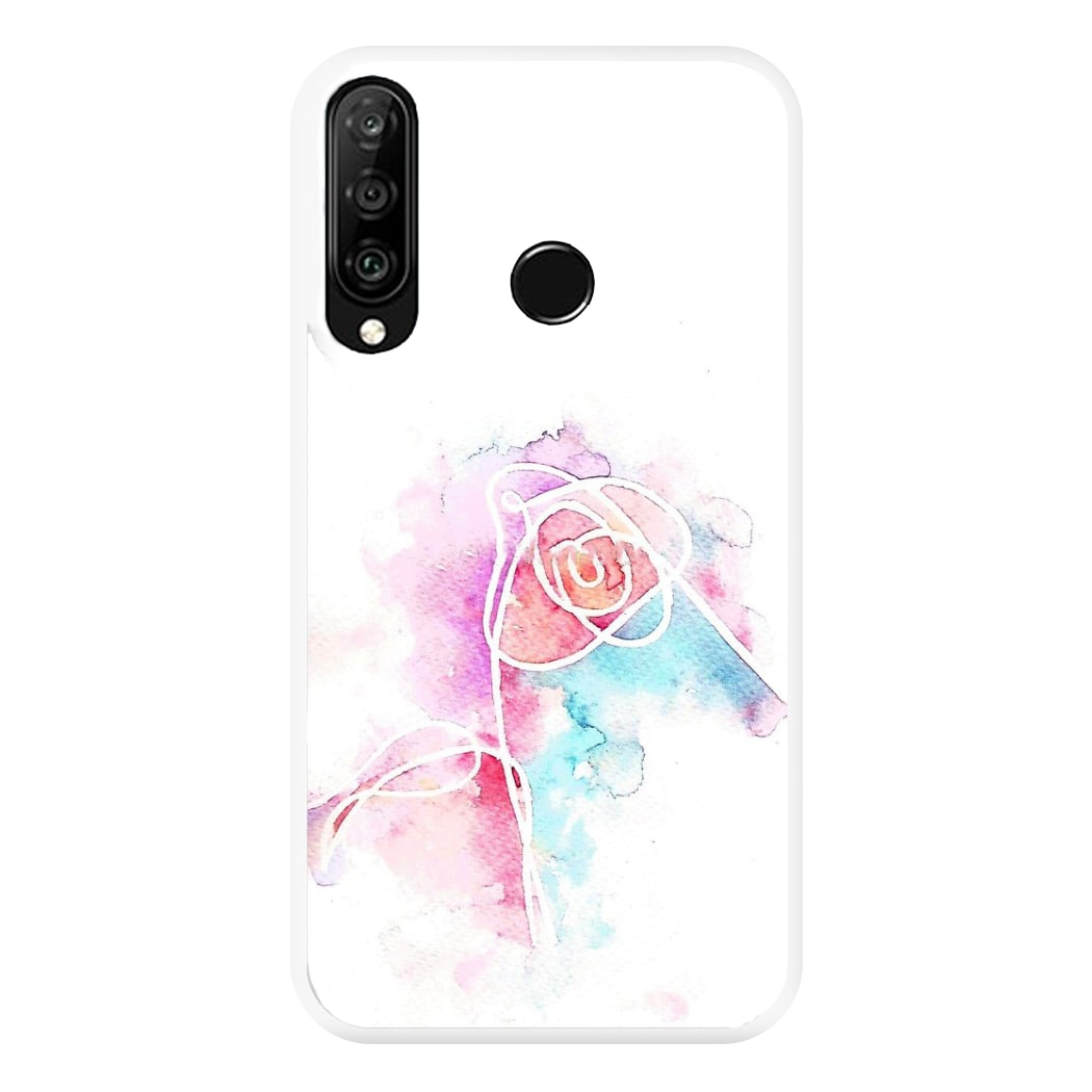 K-Pop Band Love Yourself Watercolour Painting Phone Case for Huawei P30 Lite