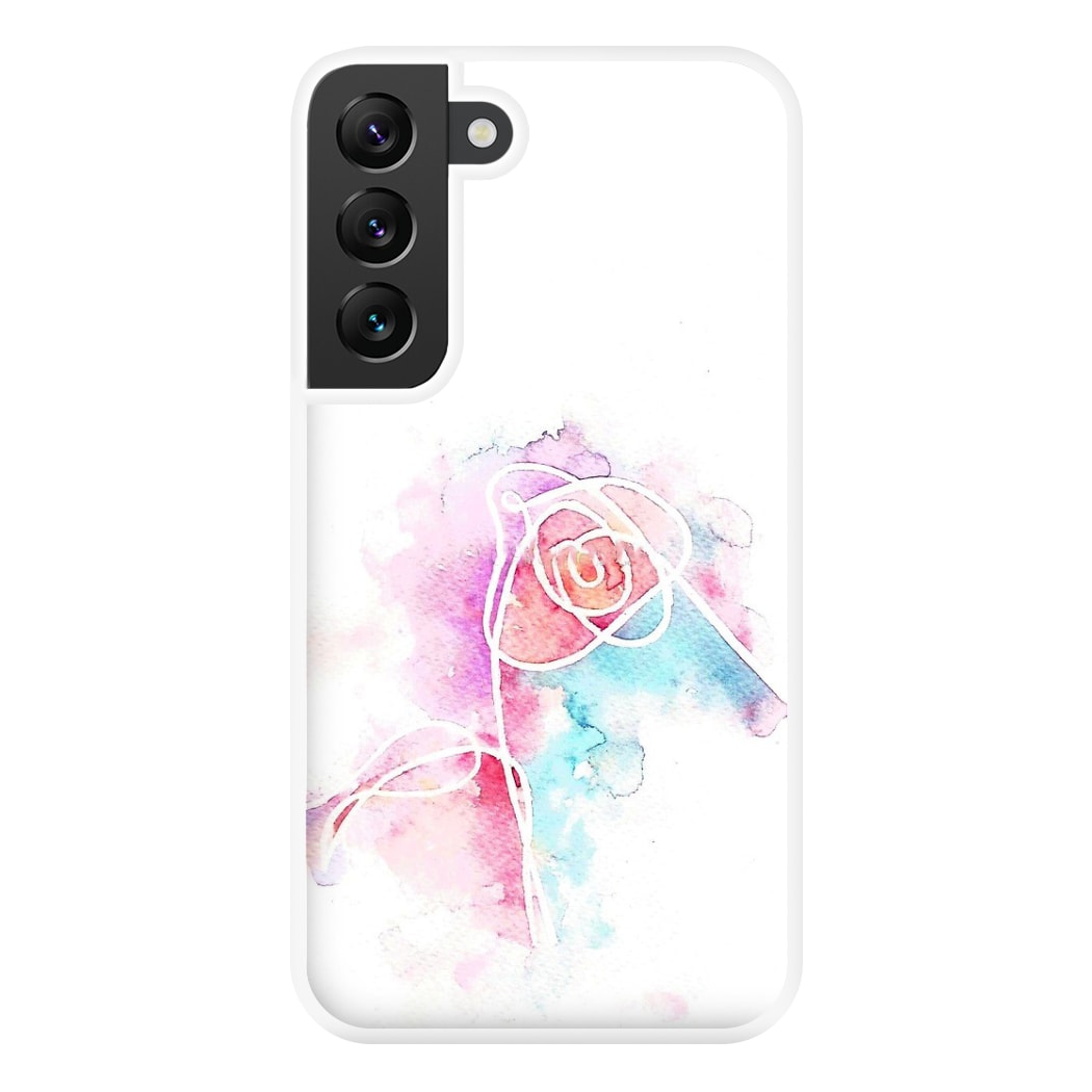 K-Pop Band Love Yourself Watercolour Painting Phone Case for Galaxy S22 Plus