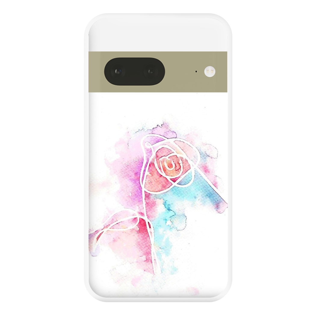 K-Pop Band Love Yourself Watercolour Painting Phone Case for Google Pixel 7a