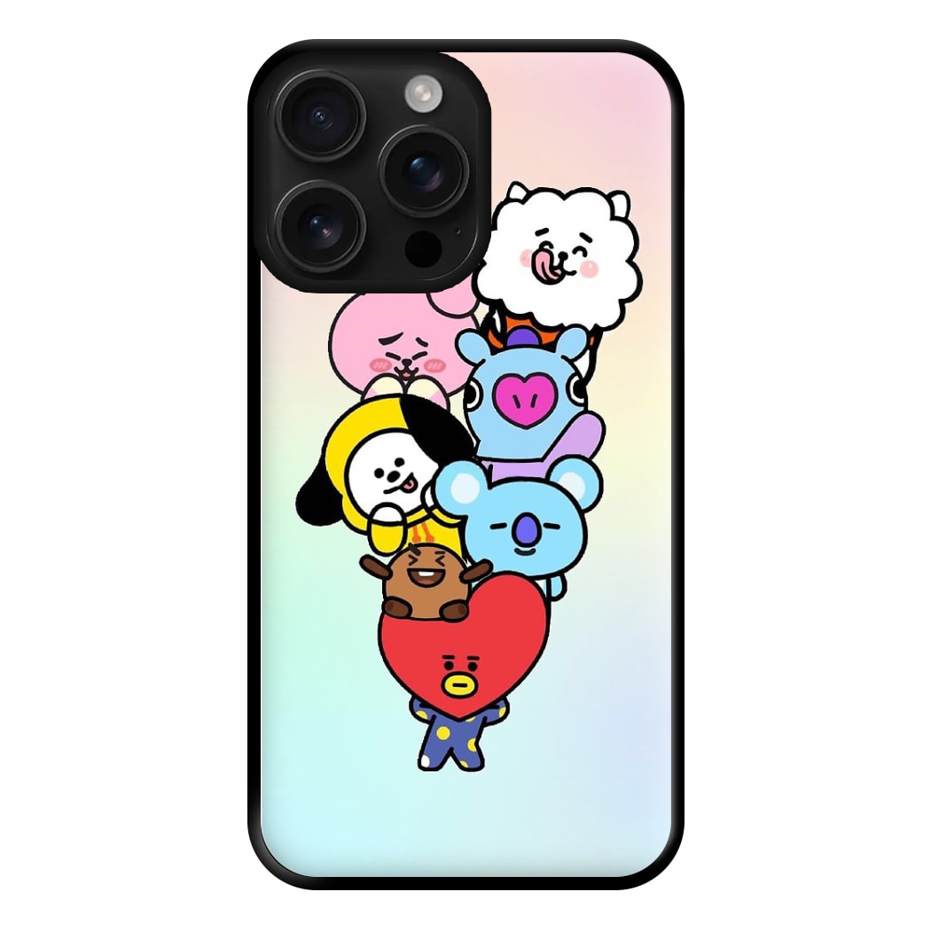 Pastel BT21 - K Pop Phone Case