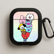 Pastel BT21 - K Pop AirPods Case 1