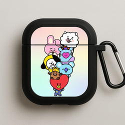 Pastel BT21 - K Pop AirPods Case