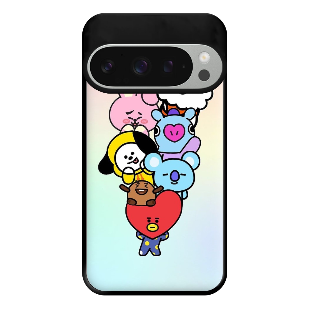 Pastel BT21 - K Pop Phone Case for Google Pixel 9 Pro XL