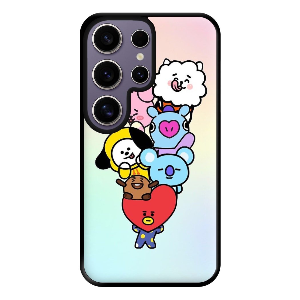 Pastel BT21 - K Pop Phone Case for Galaxy S25 Ultra