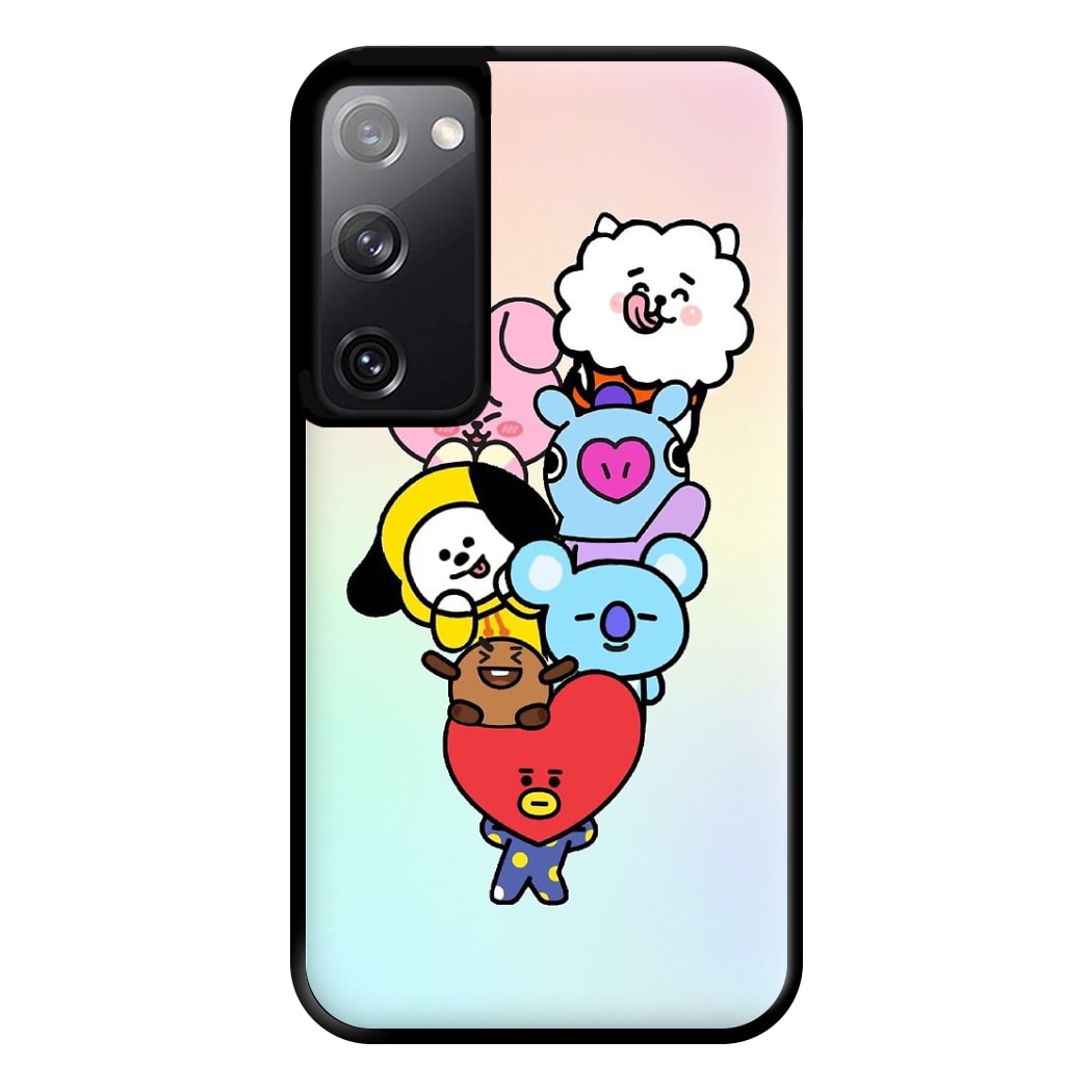 Pastel BT21 - K Pop Phone Case for Galaxy S20