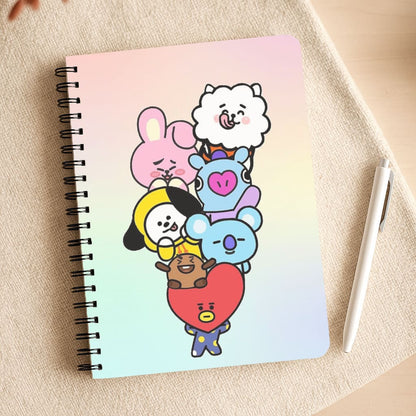 Pastel BT21 - K Pop Notepad