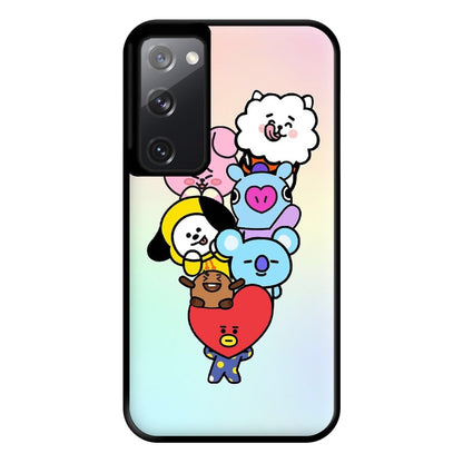 Pastel BT21 - K Pop Phone Case for Galaxy S20FE