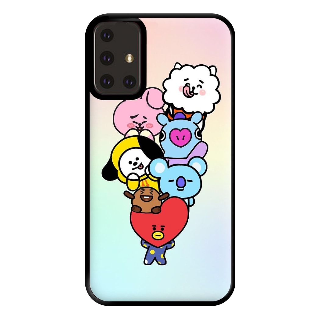 Pastel BT21 - K Pop Phone Case for Galaxy A71