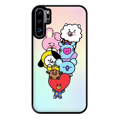 Pastel BT21 - K Pop Phone Case for Huawei P30 Pro