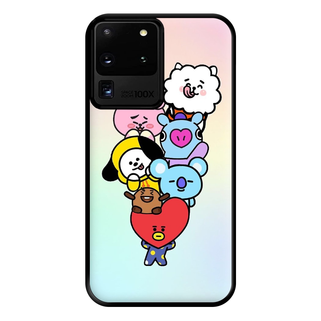 Pastel BT21 - K Pop Phone Case for Galaxy S20 Ultra