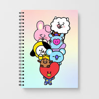Pastel BT21 - K Pop Notebook