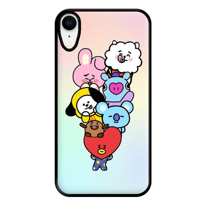 Pastel BT21 - K Pop Phone Case for iPhone XR