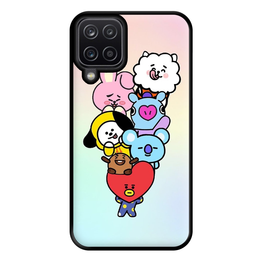 Pastel BT21 - K Pop Phone Case for Galaxy A12